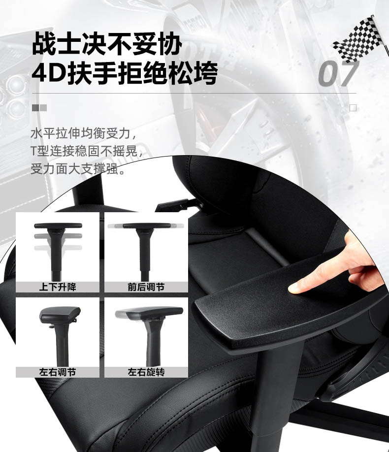 专业电竞椅-疾风王座产品介绍图9